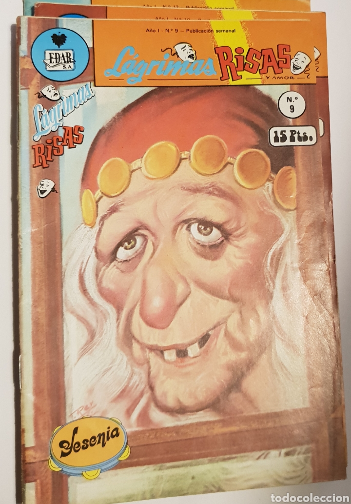 C&oacute;mics: Lote 10 ejemplares de L&aacute;grimas y risas - Foto 6