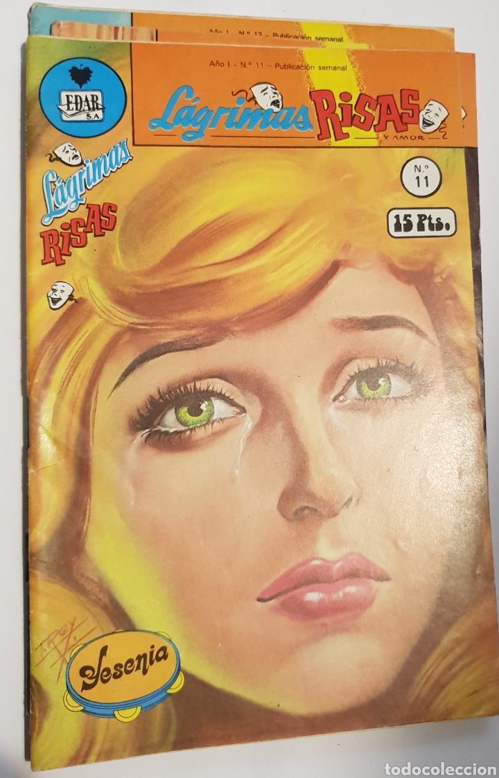C&oacute;mics: Lote 10 ejemplares de L&aacute;grimas y risas - Foto 8