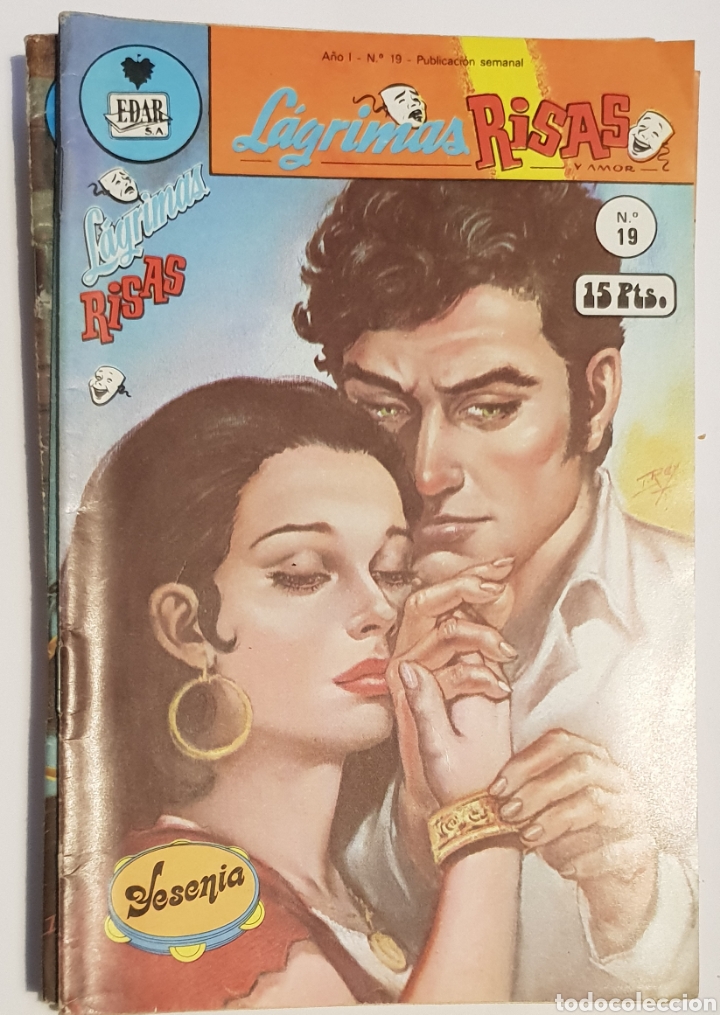 C&oacute;mics: Lote 10 ejemplares de L&aacute;grimas y risas - Foto 4