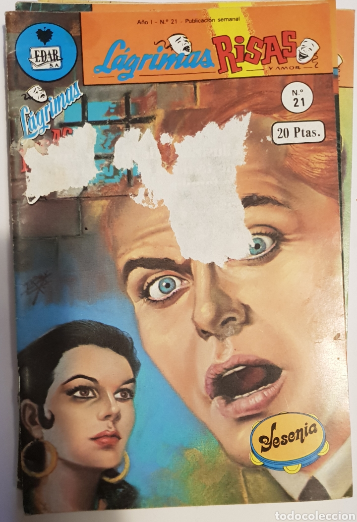 C&oacute;mics: Lote 10 ejemplares de L&aacute;grimas y risas - Foto 6