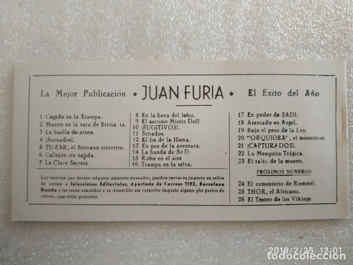 C&oacute;mics: C&oacute;mic Juan Furia n&uacute;mero 23 Frank Robbins - Foto 2