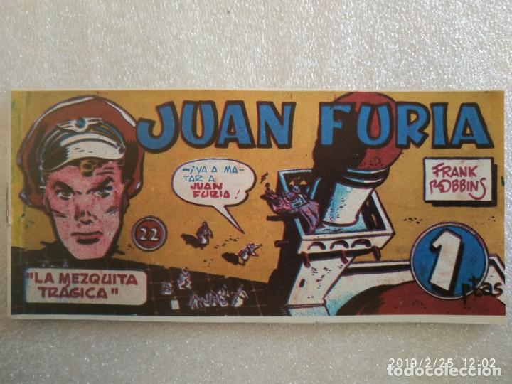 C&oacute;mics: C&oacute;mic Juan Furia n&uacute;mero 22 Frank Robbins - Foto 1
