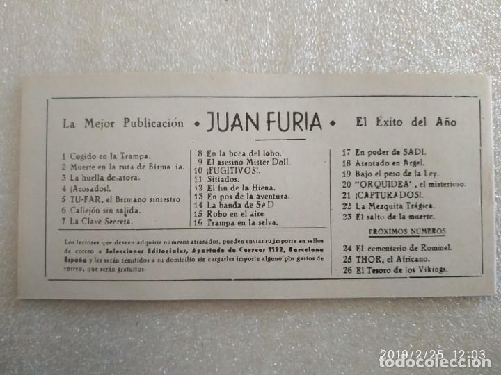 C&oacute;mics: C&oacute;mic Juan Furia n&uacute;mero 22 Frank Robbins - Foto 2