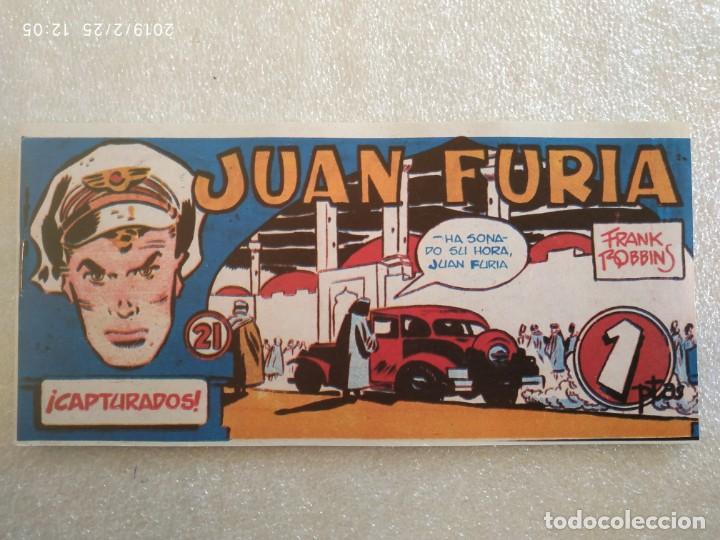 C&oacute;mics: C&oacute;mic Juan Furia n&uacute;mero 21 Frank Robbins - Foto 1