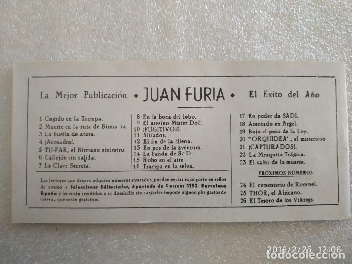 C&oacute;mics: C&oacute;mic Juan Furia n&uacute;mero 21 Frank Robbins - Foto 2
