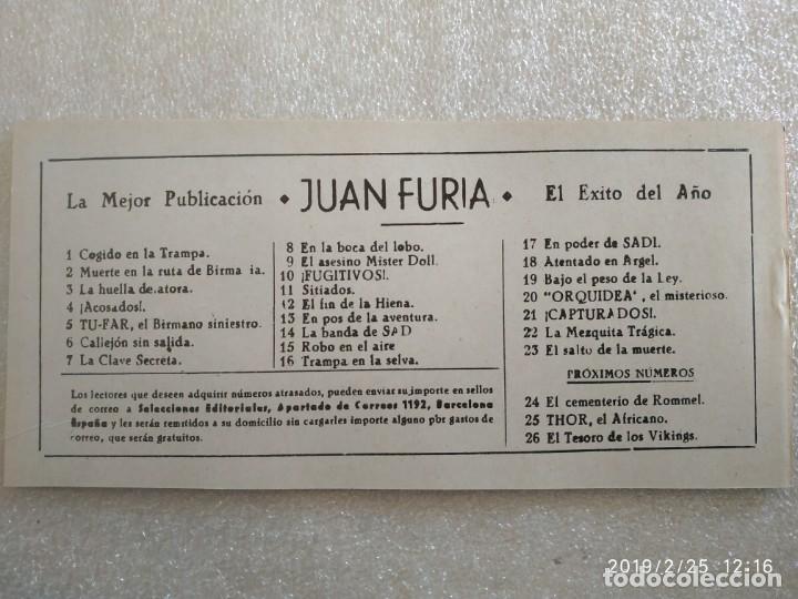 C&oacute;mics: C&oacute;mic Juan Furia n&uacute;mero 18 Frank Robbins - Foto 2