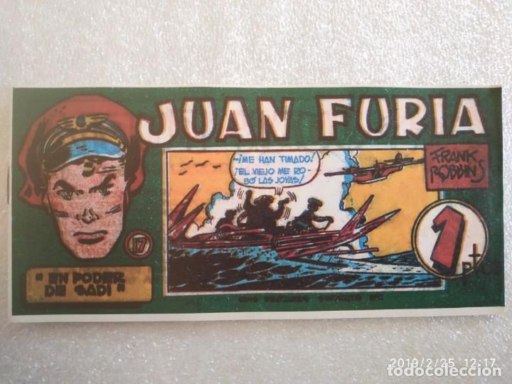 C&oacute;mics: C&oacute;mic Juan Furia n&uacute;mero 17 Frank Robbins - Foto 1