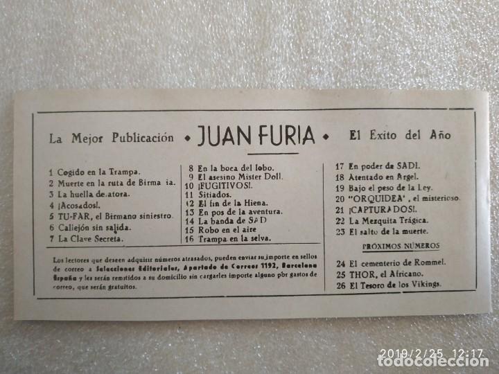C&oacute;mics: C&oacute;mic Juan Furia n&uacute;mero 17 Frank Robbins - Foto 2