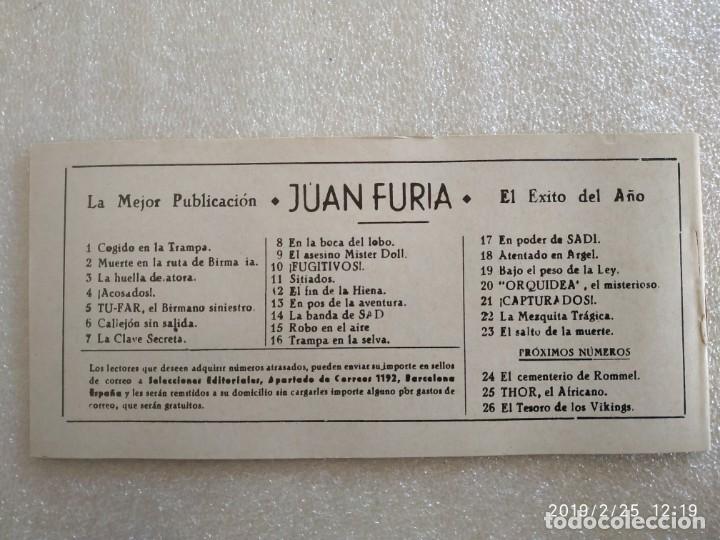 C&oacute;mics: C&oacute;mic Juan Furia n&uacute;mero 16 Frank Robbins - Foto 2