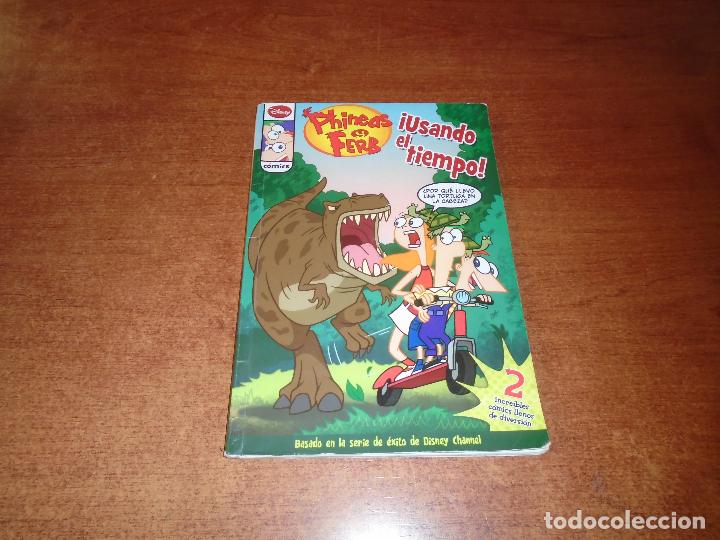 C&oacute;mics: PHINEAS Y FERB: USANDO EL TIEMPO. DISNEY COMICS 2012 - Foto 1