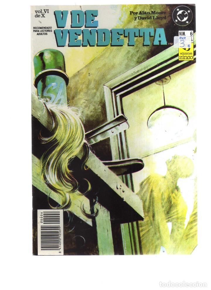 C&oacute;mics: V DE VENDETTA N,6 DC - Foto 1