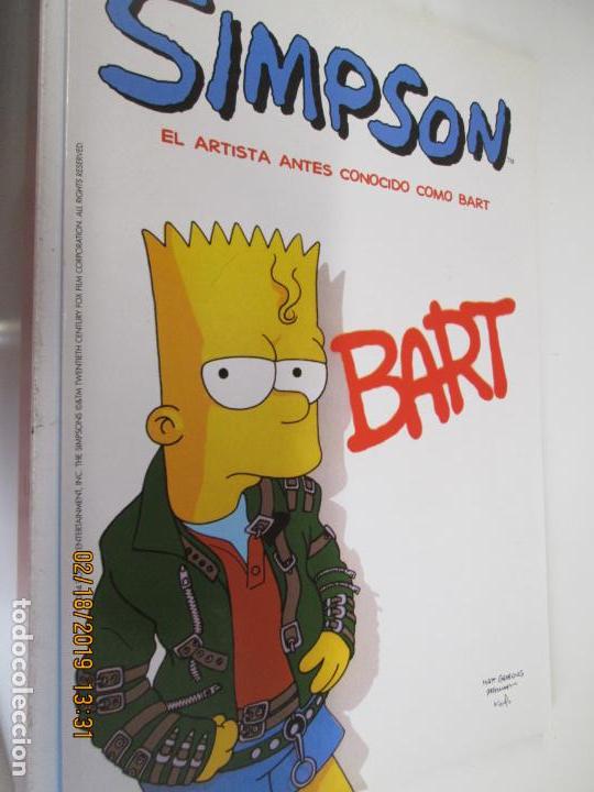 C&oacute;mics: SIMPSON , EL ARTISTA ANTES CONOCIDO COMO BART 2004 - Foto 1