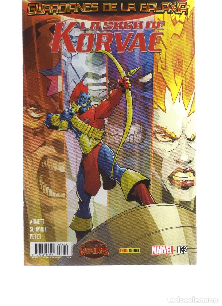 C&oacute;mics: GUARDIANES DE LA GALAXIA LA SAGA DE KORVAC N,032 - Foto 1