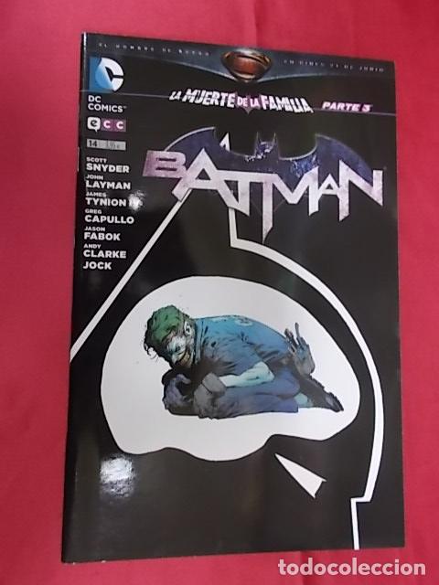 C&oacute;mics: BATMAN. N&ordm; 14. LA MUERTE DE LA FAMILIA  .DC COMICS. ECC EDICIONES - Foto 1