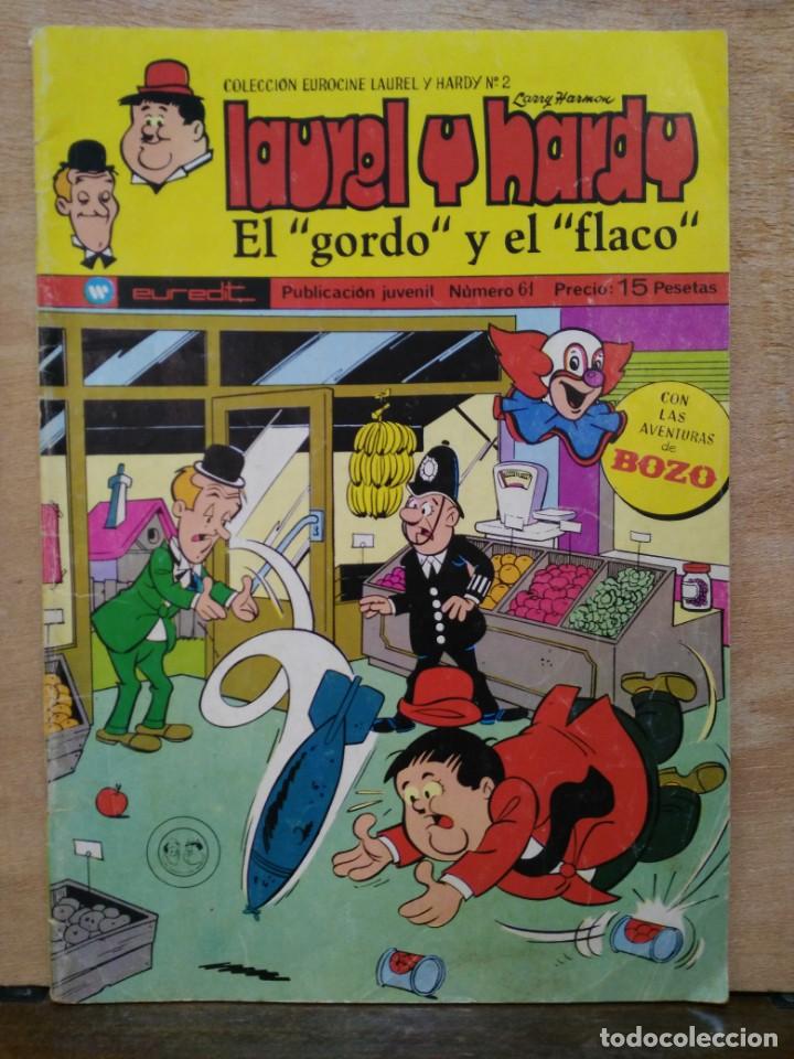 C&oacute;mics: Laurel y Hardy, El Gordo y el Flaco - N&ordm; 61 - Foto 1