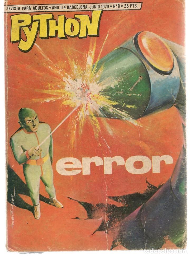 C&oacute;mics: PYTHON. N&ordm; 9. ERROR.  IBERO MUNDIAL. (C/A26) - Foto 1