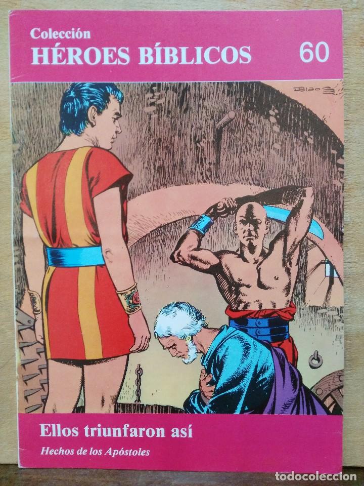 C&oacute;mics: Colecci&oacute;n H&eacute;roes B&iacute;blicos - N&ordm; 60 - Ed. Don Bosco - Foto 1