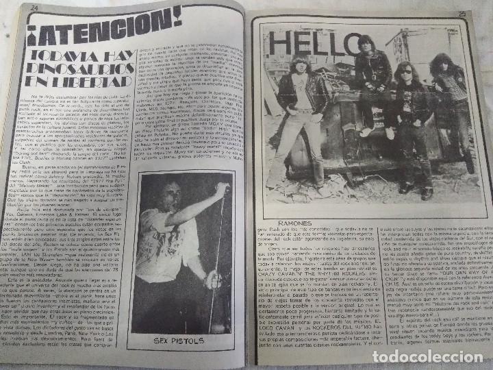 C&oacute;mics: COMIC UNDERGROUND STAR N&ordm;33/MICK JAGGER/RAMONES/PISTOLS. - Foto 3