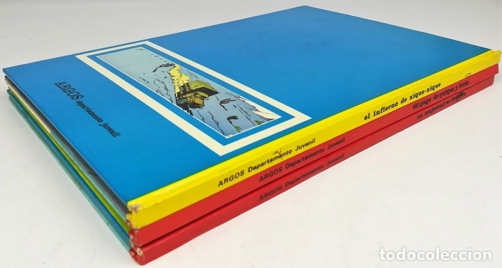 C&oacute;mics: 3 C&Oacute;MICS ARGOS. VV. AA. EDITORIAL ARGOS. S.A. BARCELONA 1971 - Foto 3