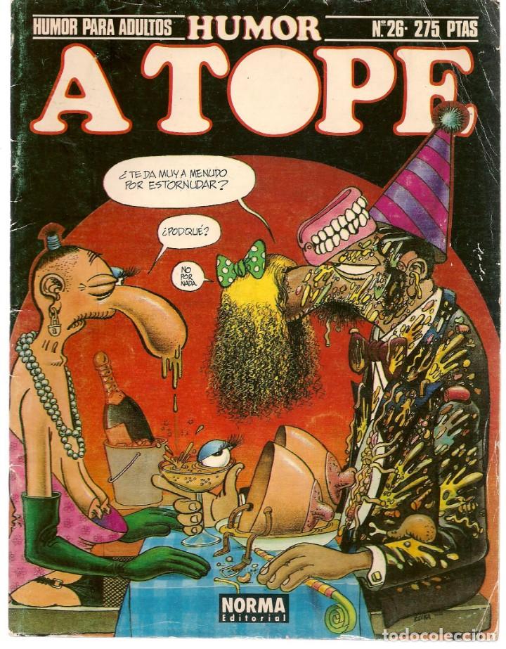 Fumetti: A TOPE. N&ordm; 26. NORMA EDITORIAL. (C/A60)