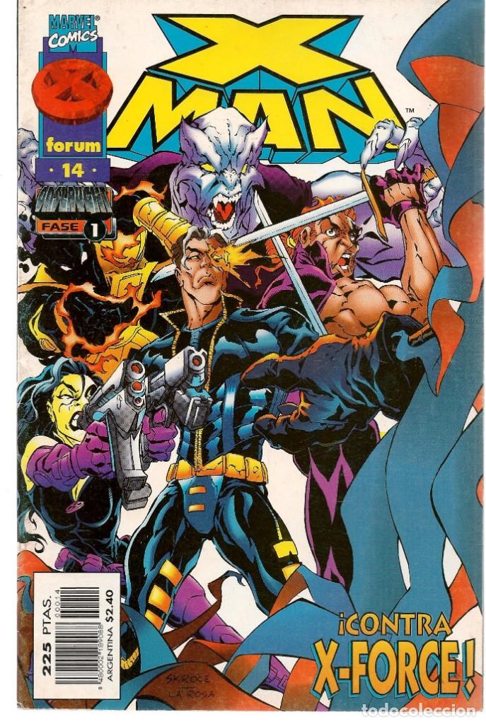 C&oacute;mics: X MAN. N&ordm; 14. FORUM. (C/A60) - Foto 1