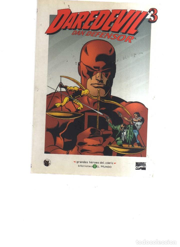 C&oacute;mics: DAREDEVIL DAN DEFENSOR N,3 BIBLIOTECA EL MUNDO - Foto 1