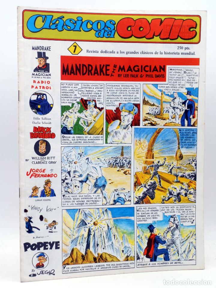 C&oacute;mics: CL&Aacute;SICOS DEL COMIC 7 (Vvaa) Complot, 1988 - Foto 1