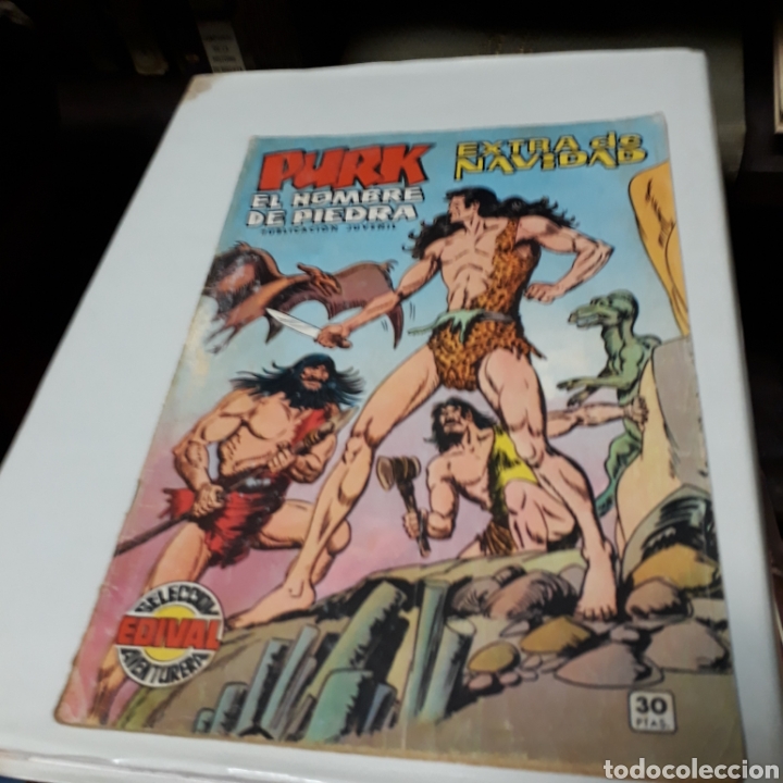 C&oacute;mics: Purk el hombre de piedra, extra navidad,edival - Foto 1