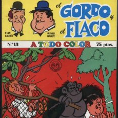 Cómics: EL GORDO Y EL FLACO Nº 13 STAN LAUREL Y OLIVER HARDY - NUEVA FRONTERA 1980 - LARRY HARMON