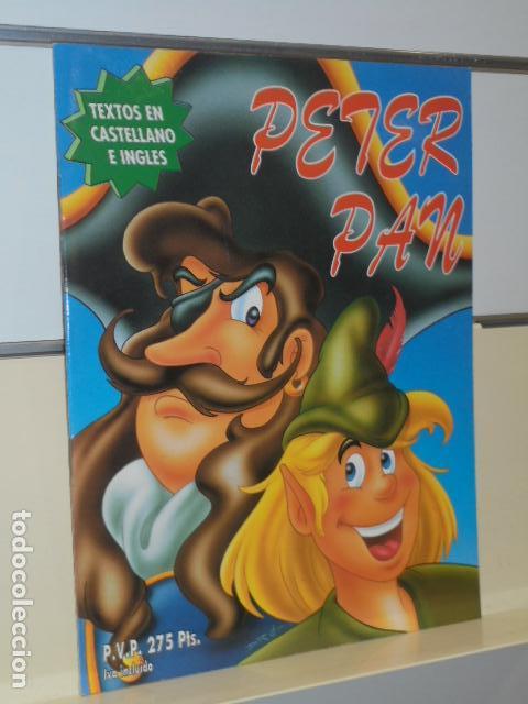 C&oacute;mics: COLECCION CUENTOS CLASICOS PETER PAN TEXTOS EN CASTELLANO E INGLES - GRUPO EDIDER 88 - OCASION