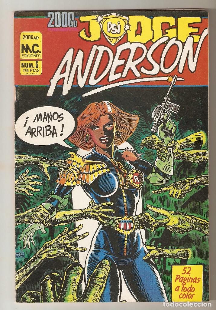 C&oacute;mics: JUDGE ANDERSON - N&ordm; 5 - M.C EDICIONES - 1986 - - Foto 1