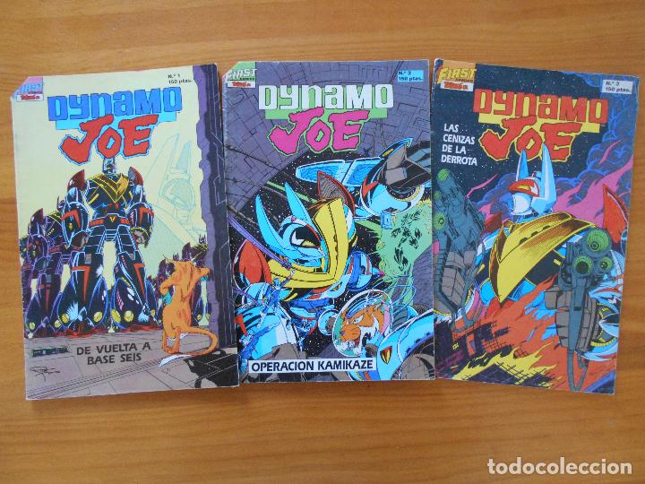 C&oacute;mics: DYNAMO JOE N&ordm; 1, 2 Y 3 - 3 NUMEROS - FIRST COMICS - LEER DESCRIPCION (FF) - Foto 1