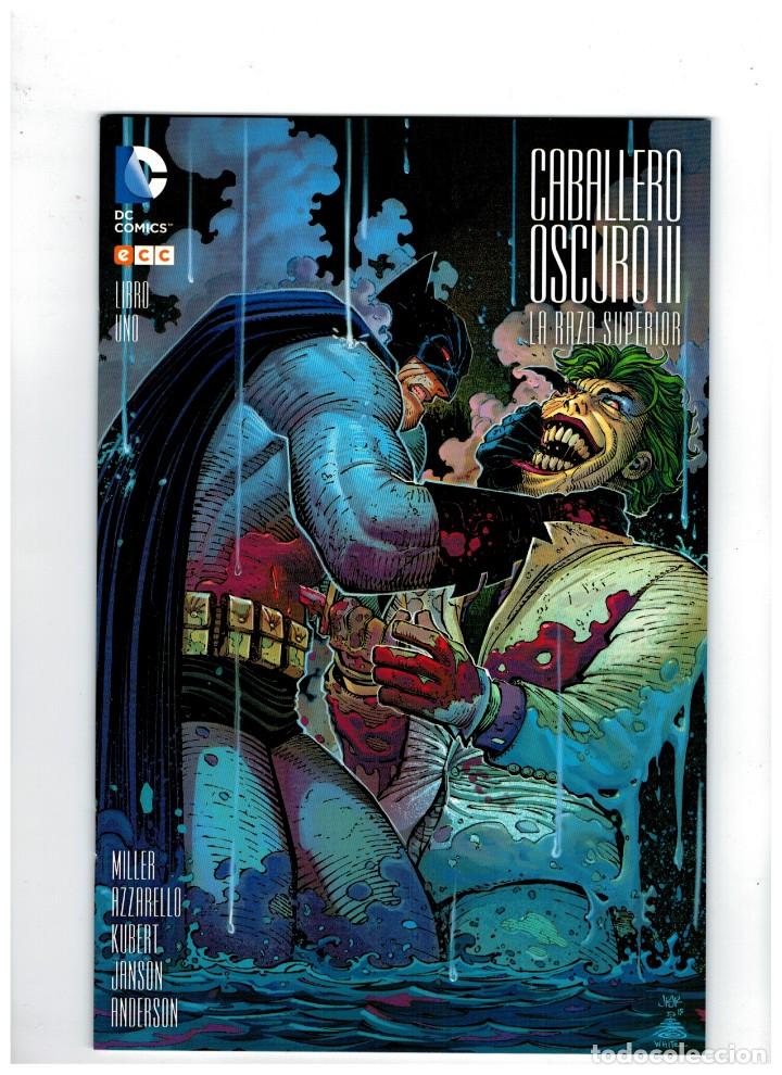 C&oacute;mics: BATMAN.CABALLERO OSCURO III-LA RAZA SUPERIOR,LIBRO UNO-PORTADA ALTERNATIVA DE J.ROMITA JR.ECC,2016