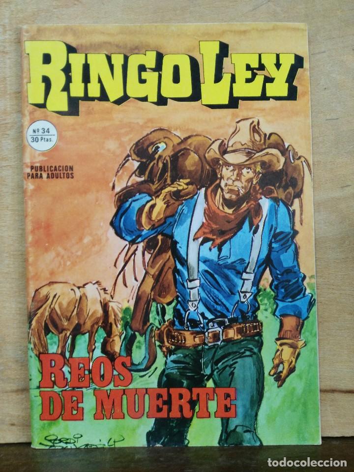 C&oacute;mics: Ringo Ley - N&ordm; 34, Reos de Muerte - Ed. Alonso - Foto 1