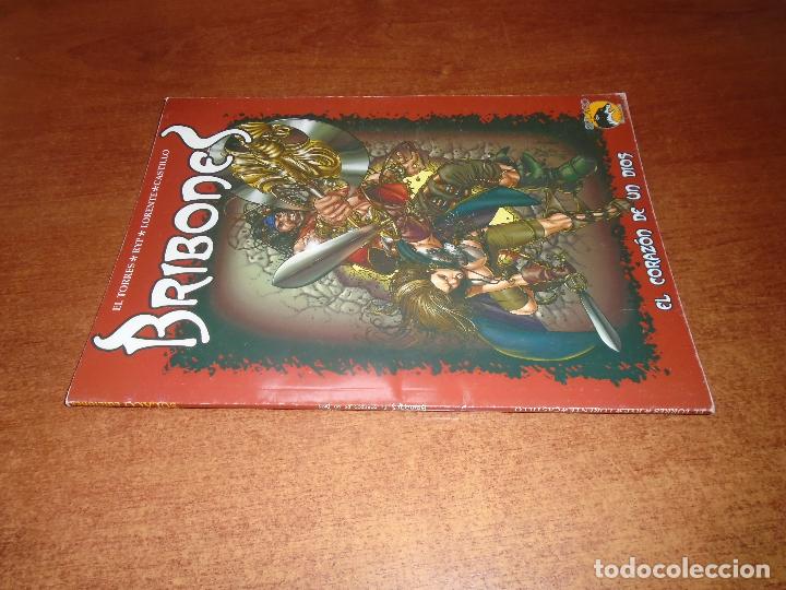 C&oacute;mics: COMIC: BRIBONES. EL CORAZ&Oacute;N DE UN D&Iacute;OS (SULACO EDICIONES) EL TORRES, RYP, LORENTE, CASTILLO. 2001 - Foto 2