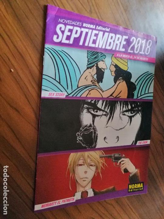 Comics: CUADERNO PUBLICITARIO. NORMA EDITORIAL. SEPTIEMBRE 2018. GRAPA. BUEN ESTADO. RARO