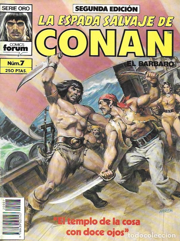 C&oacute;mics: La Espada Salvaje de Conan. 1989 Forum (2&ordf; Edici&oacute;n). N&ordm; 7 - Foto 1