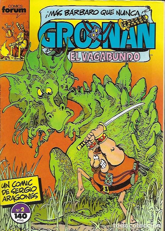 C&oacute;mics: Groonan El Vagabundo. Forum 1987. N&ordm; 2 - Foto 1