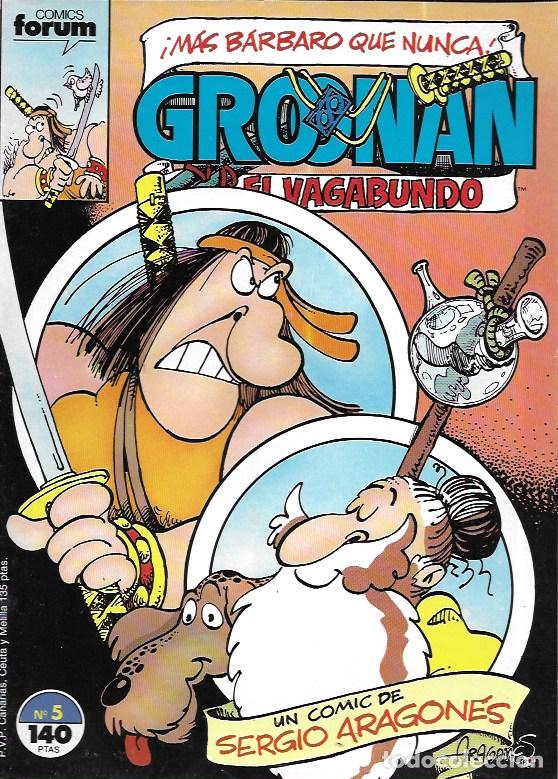 C&oacute;mics: Groonan El Vagabundo. Forum 1987. N&ordm; 5 - Foto 1