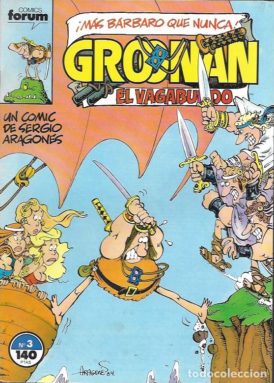 C&oacute;mics: Groonan El Vagabundo. Forum 1987. N&ordm; 3 - Foto 1