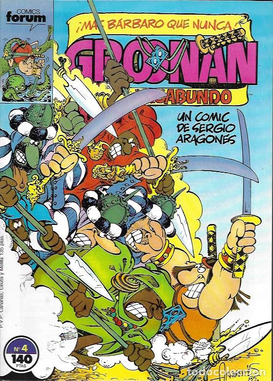 C&oacute;mics: Groonan El Vagabundo. Forum 1987. N&ordm; 4 - Foto 1