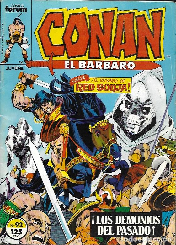 C&oacute;mics: Conan El B&aacute;rbaro. Forum 1983. N&ordm; 92 - Foto 1