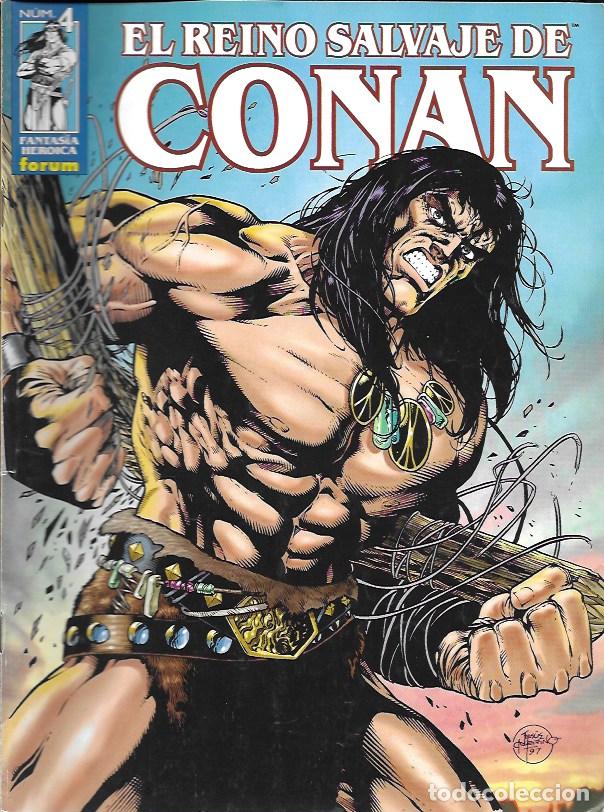 C&oacute;mics: El Reino Salvaje de Conan. Forum 2000. N&ordm; 4 - Foto 1