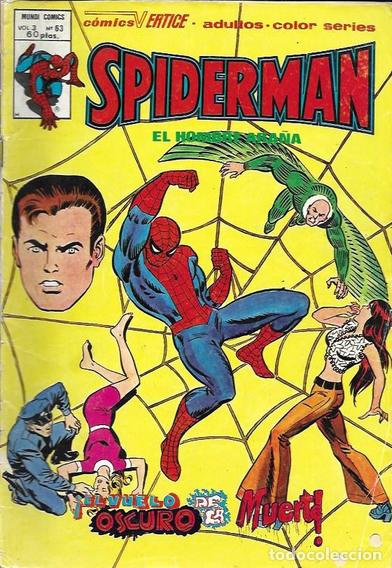C&oacute;mics: Spiderman v3. V&eacute;rtice 1975. N&ordm; 63 - Foto 1