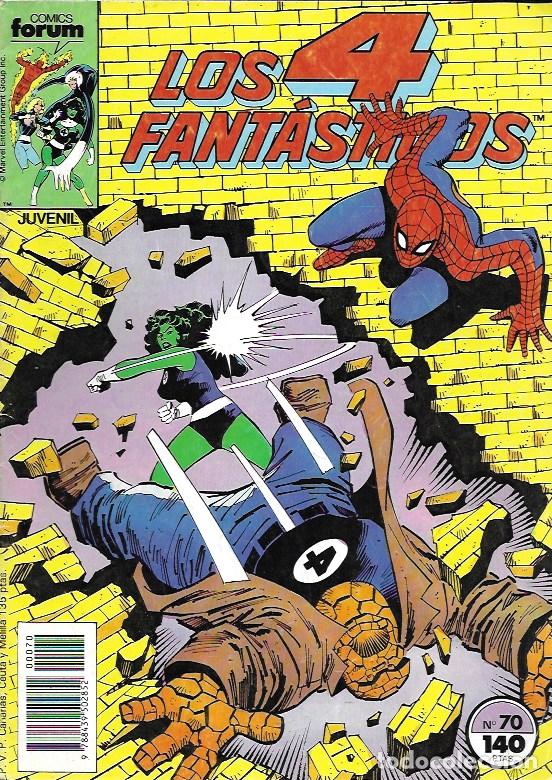 C&oacute;mics: Los 4 Fant&aacute;sticos. Forum 1983. N&ordm; 70 - Foto 1