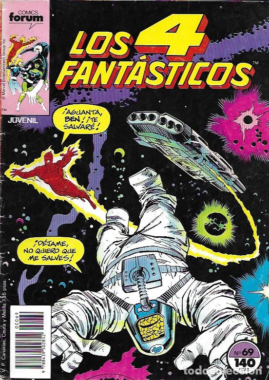 C&oacute;mics: Los 4 Fant&aacute;sticos. Forum 1983. N&ordm; 69 - Foto 1