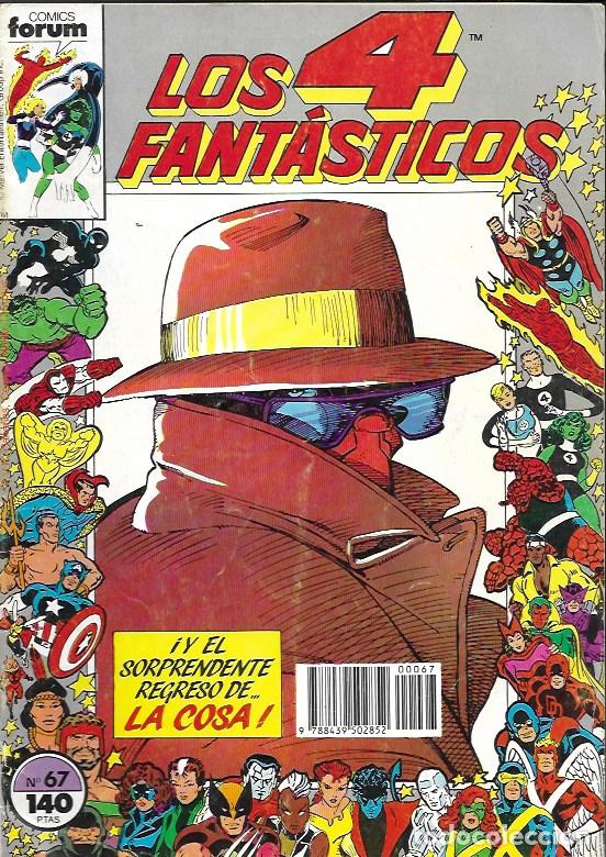 C&oacute;mics: Los 4 Fant&aacute;sticos. Forum 1983. N&ordm; 67 - Foto 1