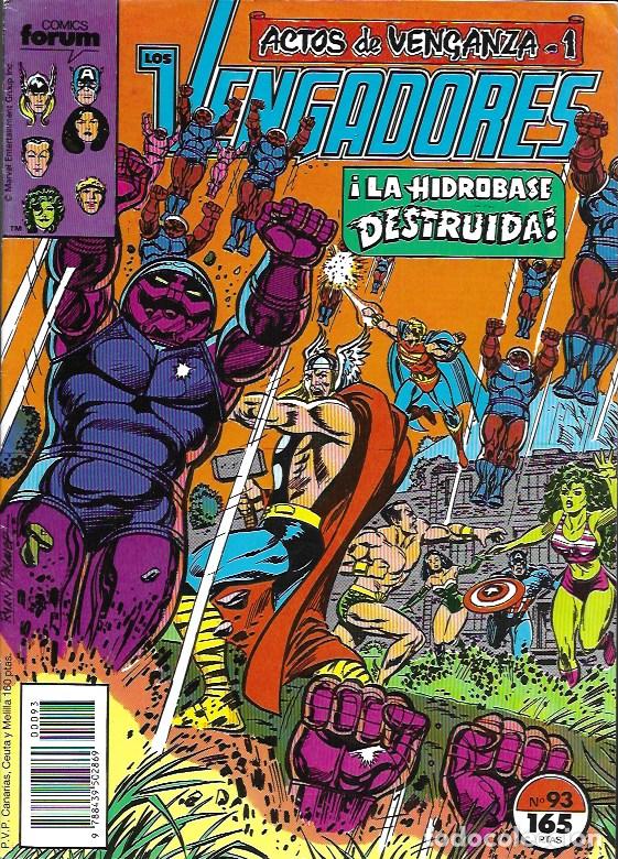 C&oacute;mics: Los Vengadores. Forum 1983. N&ordm; 93 - Foto 1