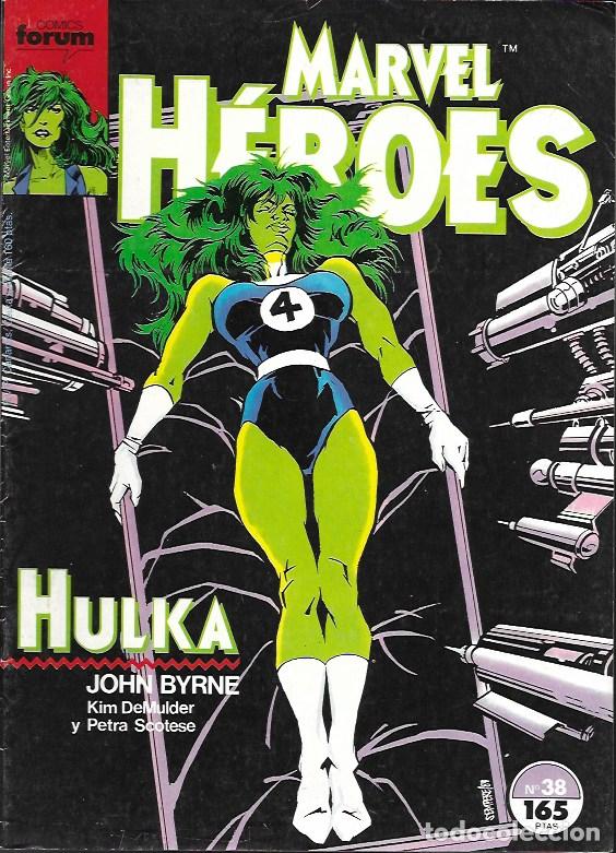 C&oacute;mics: Marvel H&eacute;roes. Forum 1987. N&ordm; 38 - Foto 1