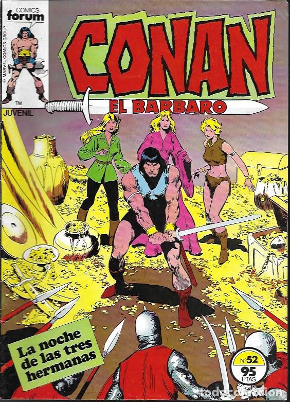 C&oacute;mics: Conan El B&aacute;rbaro. Forum 1983. N&ordm; 52 - Foto 1